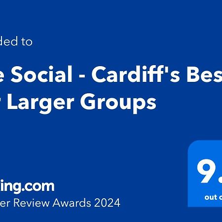 The Social - Cardiff'S Best For Larger Groups Exterior photo